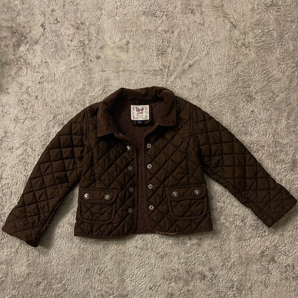 Vintage Baby GAP Kids Brown Quilted Puffer Jacket (4 years)